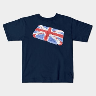 Abstract Union Jack Kids T-Shirt